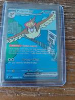 Pidgeot ex Pokémon kaart met hoesje - Obsidian Flames, Ophalen, Zo goed als nieuw, Losse kaart, Foil