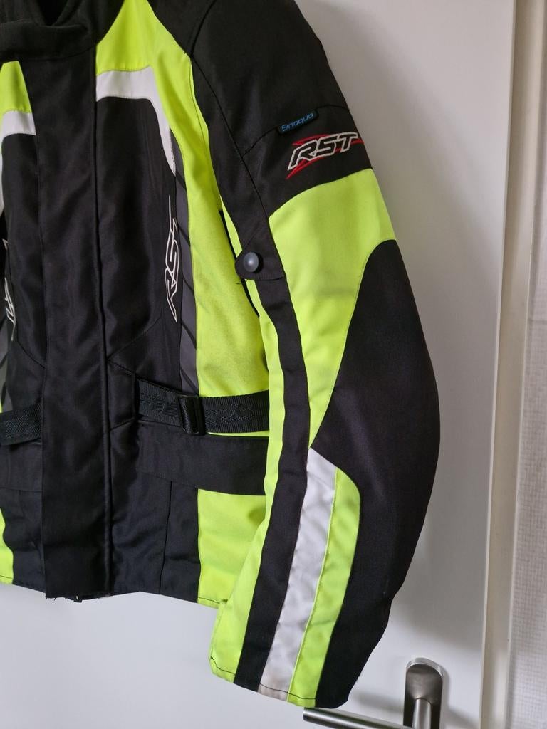 Motorjas RST zgan., Motoren, Kleding | Motorkleding, Jas | textiel, Heren, Tweedehands, Ophalen of Verzenden