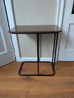 Industrieel bijzettafeltje zgan, Huis en Inrichting, Ophalen, Zo goed als nieuw, Rechthoekig, Metaal of Aluminium
