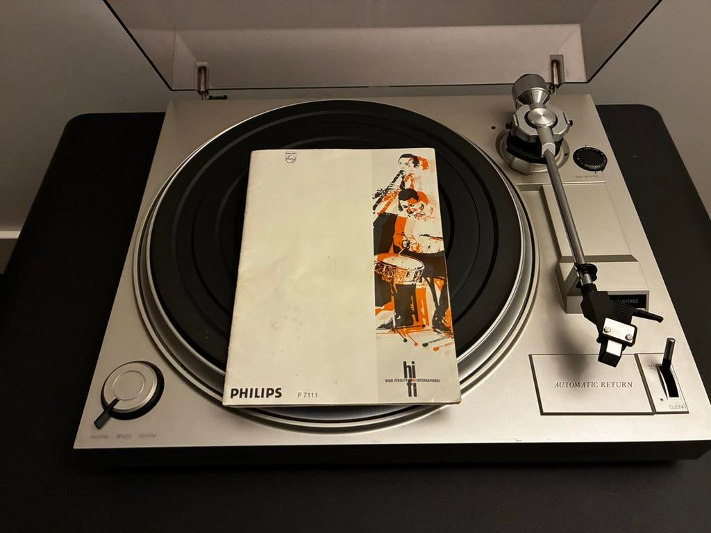 Philips platenspeler f7111, 30 tot 80 cm, Radiator, Minder dan 60 cm, Ophalen of Verzenden