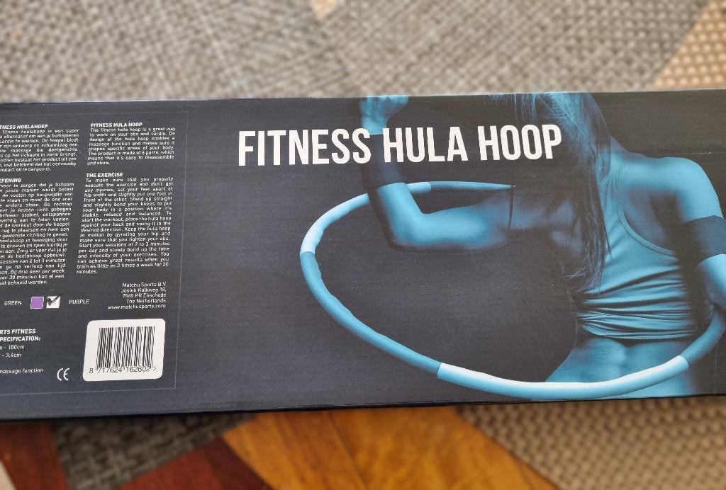 Fitness Hoelahoep 100mm  1.2KG, Ophalen, Zo goed als nieuw, Fitness hoelahoep