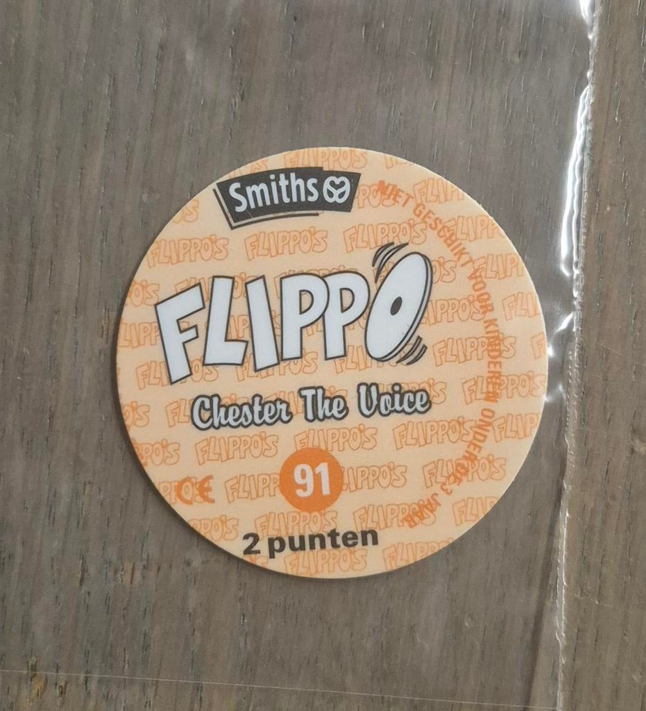Flippo misdruk Chester The Voice 91, Verzamelen, Flippo's, Ophalen of Verzenden, Chester Cheetos, Losse flippo's