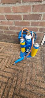 Autogeen branderset - Compleet en gebruiksklaar, Doe-het-zelf en Verbouw, Gereedschap | Lasapparaten, Ophalen of Verzenden, Gebruikt