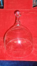 Vintage glazen stolp voor op een bord of schaal voor gebak, Ophalen of Verzenden, Zo goed als nieuw