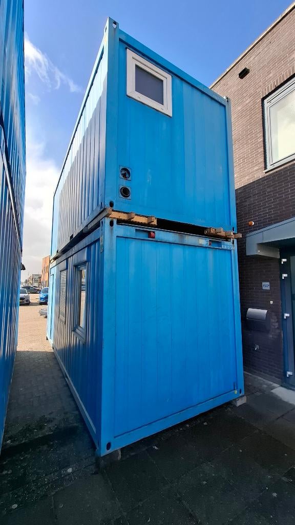 bouwkeet, schaftkeet, directiekeet, Doe-het-zelf en Verbouw, Bouwketen en Schaftketen, Ophalen, Gebruikt