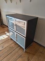 Moet deze week weg. Zwart dressoir mat glas, Ophalen, Gebruikt, 5 laden of meer, Glas