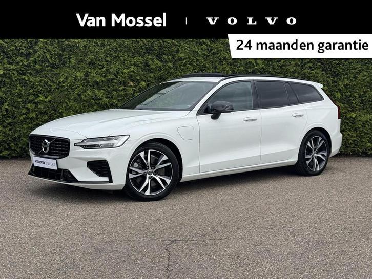 Volvo V60 T6 Recharge AWD R-Design | Panoramadak | Elekt.sto, Auto's, Volvo, Bedrijf, Te koop, V60, 4x4, ABS, Adaptive Cruise Control