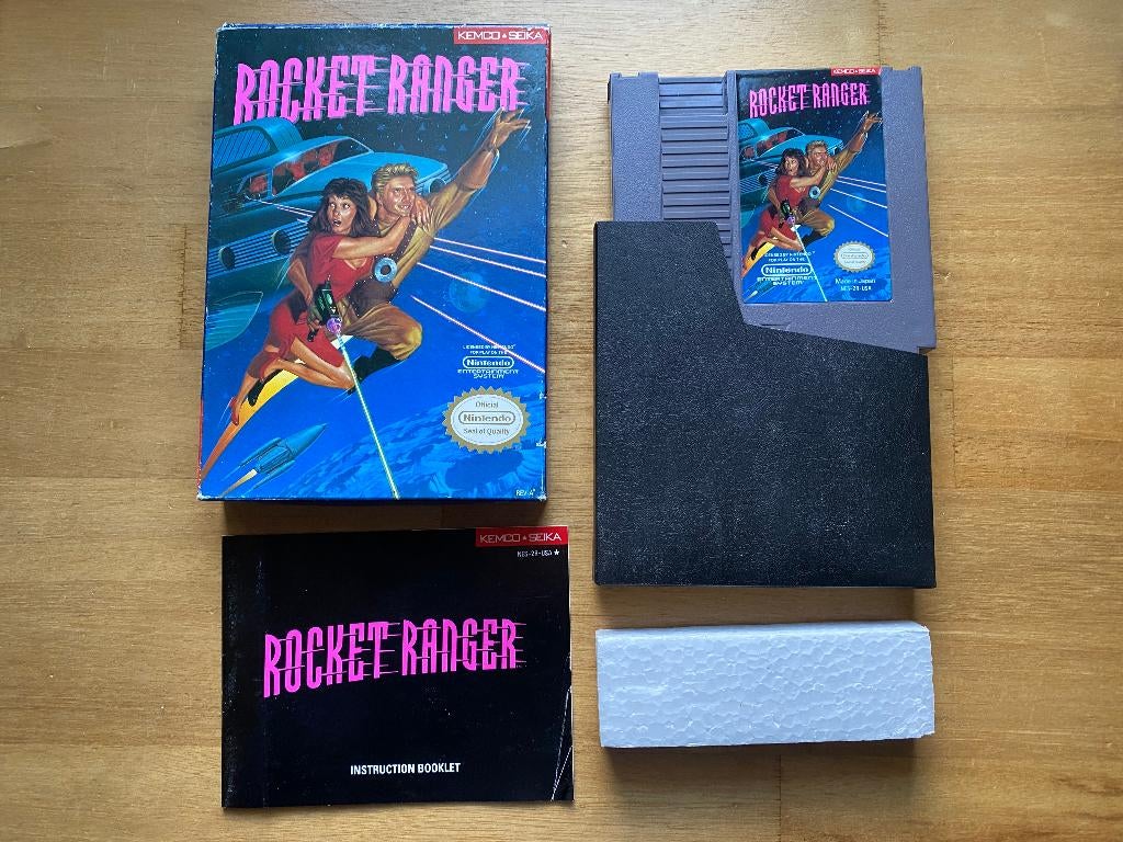 Rocket ranger nes usa, Avontuur en Actie, 1 speler, Ophalen of Verzenden, Zo goed als nieuw