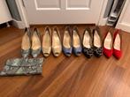 Peter Kaiser pumps (5 paar) en clutch - ZGAN, Ophalen of Verzenden, Zo goed als nieuw, Overige kleuren, Pumps