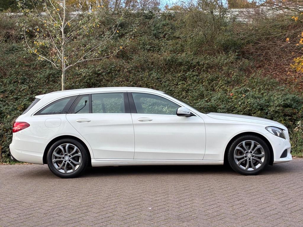 Mercedes-Benz C-klasse Estate 180 C180 Prestige AUT CHIQUE &, Auto's, Automaat, Achterwielaandrijving, Euro 6, Wit