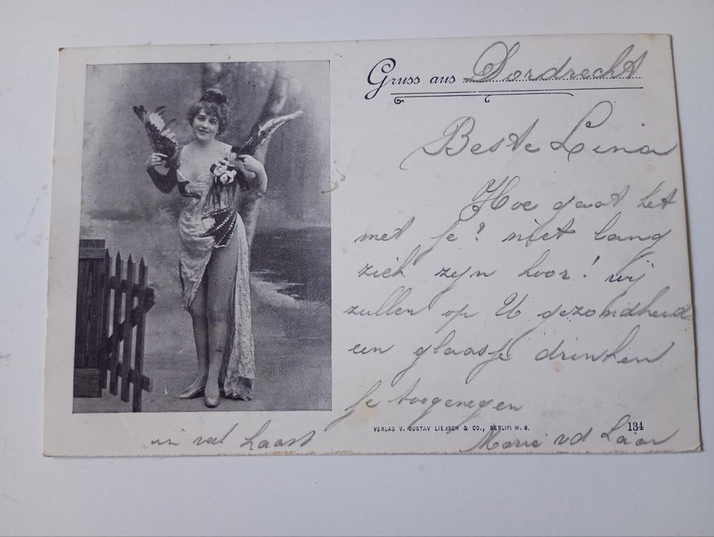 Dordrecht 1899, Ophalen of Verzenden, Voor 1920, Gelopen, Zuid-Holland