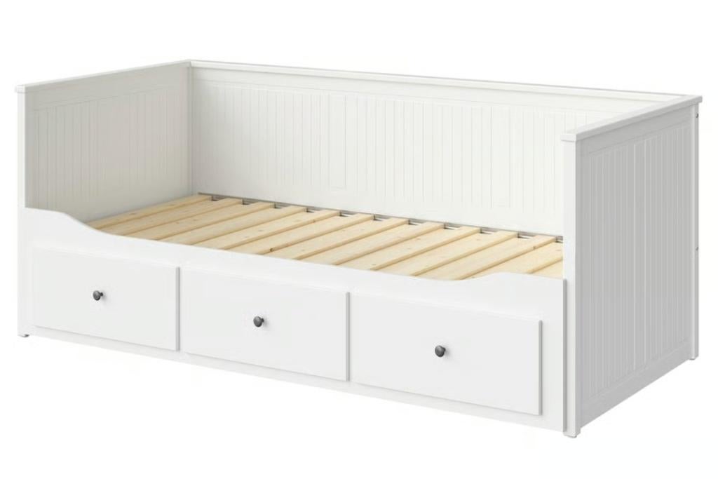 hemnes bed 80x200, Ophalen, Gebruikt, Eenpersoons, Wit