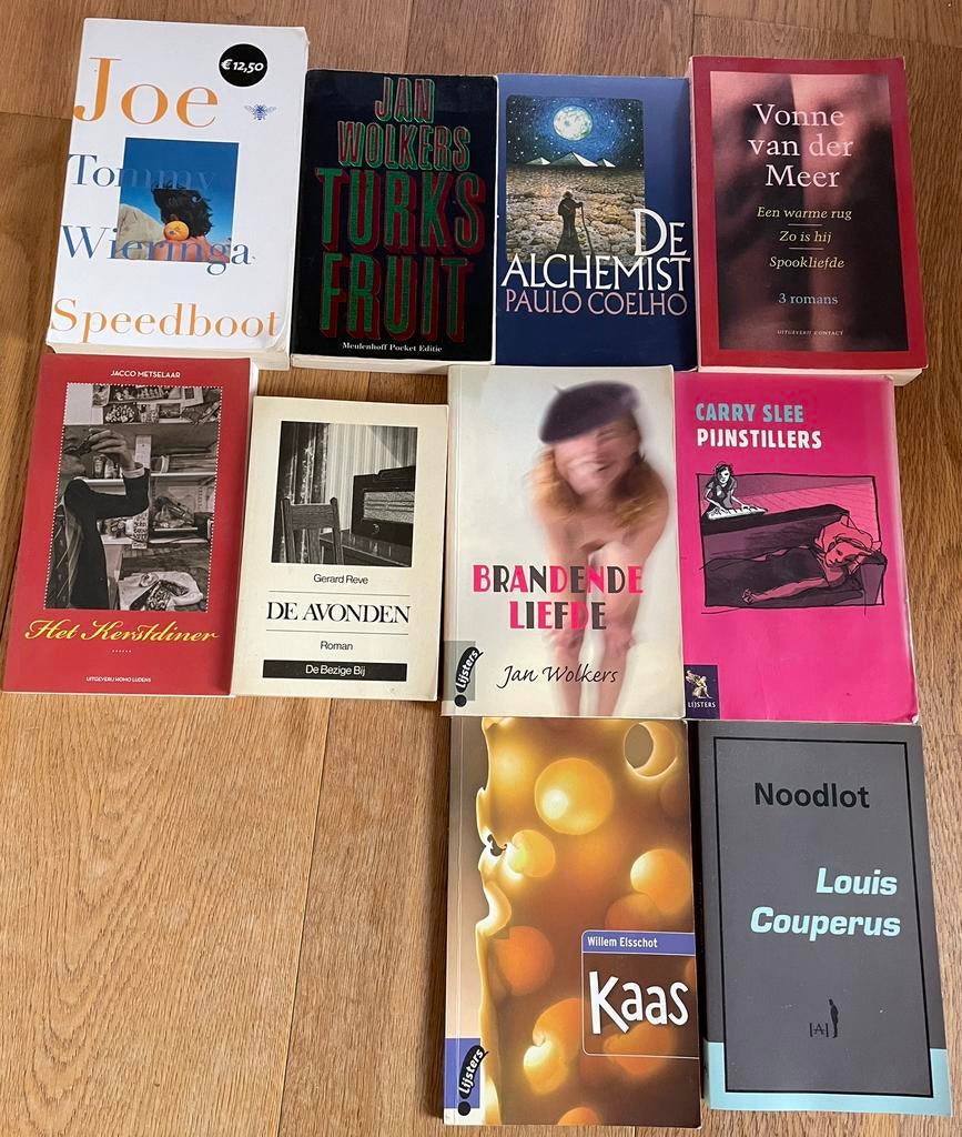 Boekenlijst Nederlands literatuur jan Wolkers couperus Reve, Postzegels en Munten, Postzegels | Thematische zegels, Ophalen of Verzenden