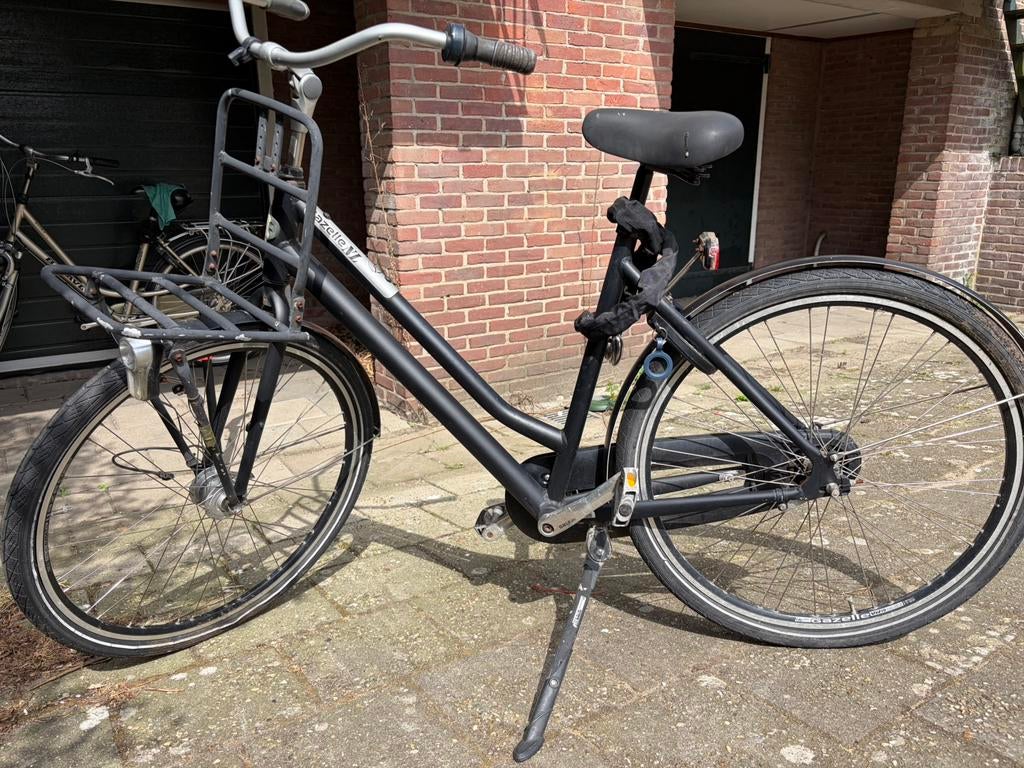 Gazelle oma fiets met terugtrap rem, Fietsen en Brommers, Fietsen | Dames | Damesfietsen, Ophalen, Zo goed als nieuw, Gazelle