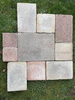 Straatstenen ‘bont gekleurd’ (ca. 20-25 m2), Ophalen, Gebruikt, Klinkers, 10 m² of meer
