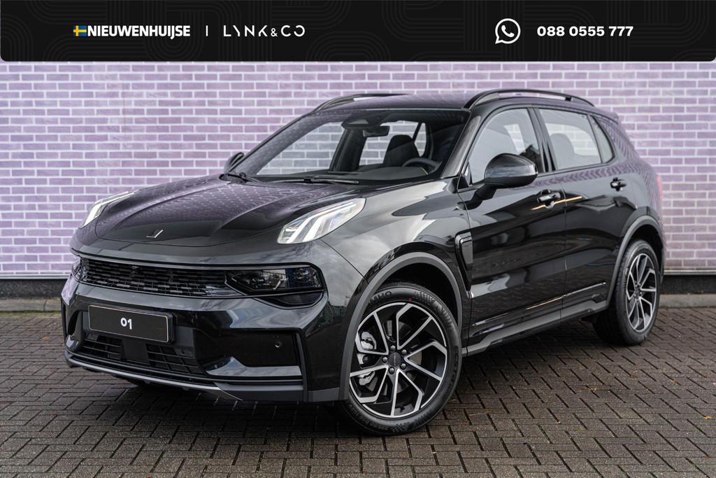 Lynk & Co 01 1.5 Core PHEV | Nieuw Model | Adaptieve Cruise, 4 cilinders, Zwart, Bedrijf, Hybride Elektrisch/Benzine