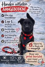 Aangeboden honden uitlaten, Ophalen