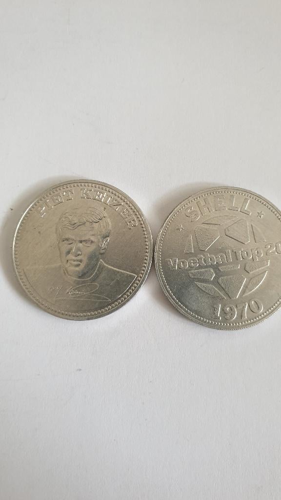 1638 shell 1970 voetbal top 20 - piet keizer van ajax, Verzenden, Overige materialen