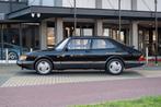 Saab 900 GT (bj 1993), Auto's, Oldtimers, Lederen bekleding, Zwart, 4 stoelen, Zwart