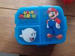 2 Super Mario broodtrommels, waarvan 1 met vakjes, Ophalen, Gebruikt
