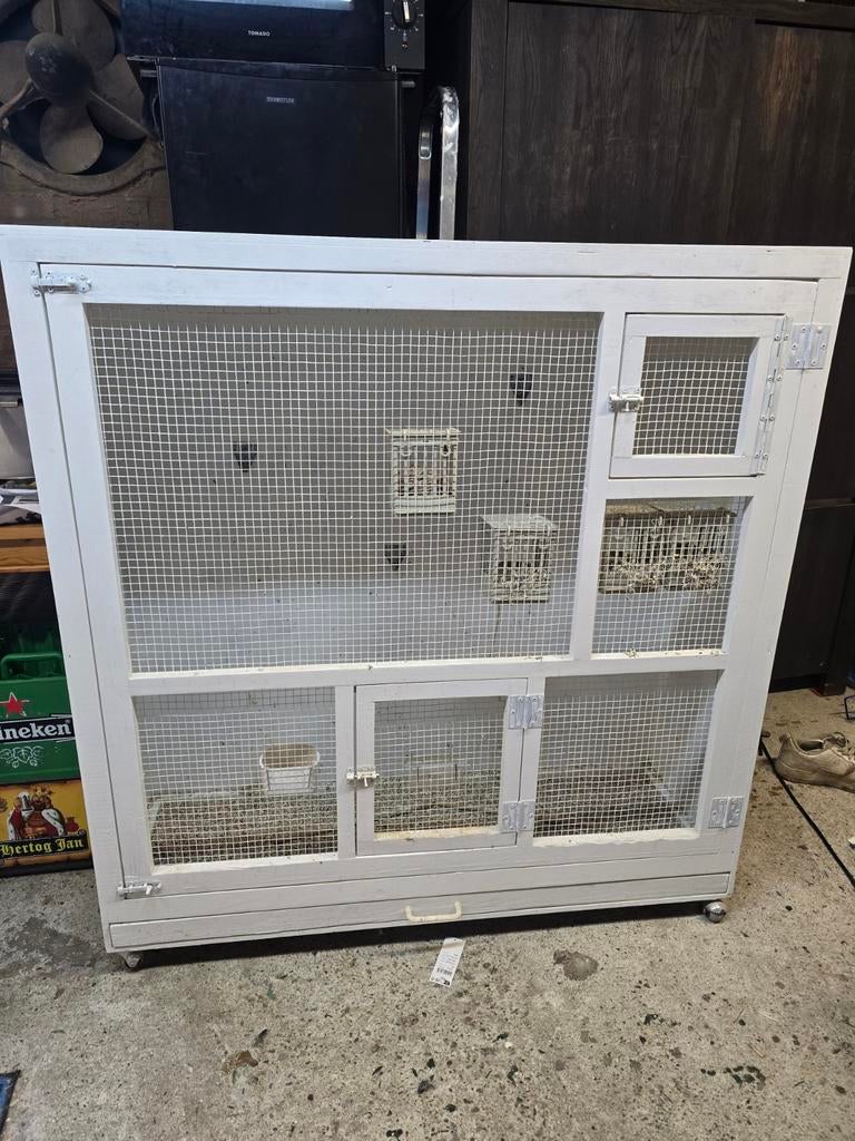 Vogel kooi, Dieren en Toebehoren, Vogels | Hokken en Kooien, Ophalen, Metaal, Vogelkooi