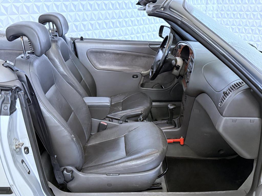 Saab 9-3 Cabrio 2.0 Turbo S 185PK AUTOMAAT / 216.000km (1999, Auto's, Saab, Gebruikt, Zwart, 4 cilinders, Cabriolet