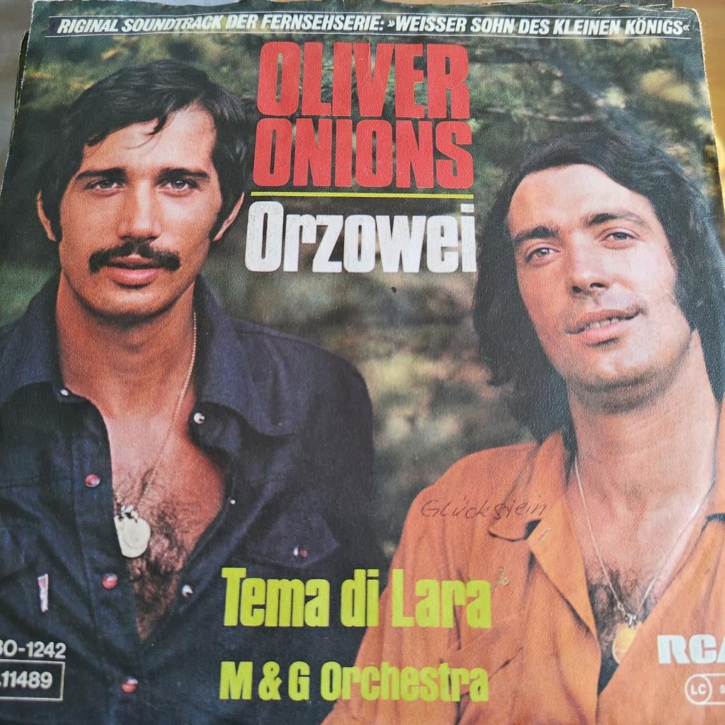 Oliver Onions - Orzowei / Tema di Lara (Single), Gebruikt, Filmmuziek en Soundtracks, 7 inch, Single