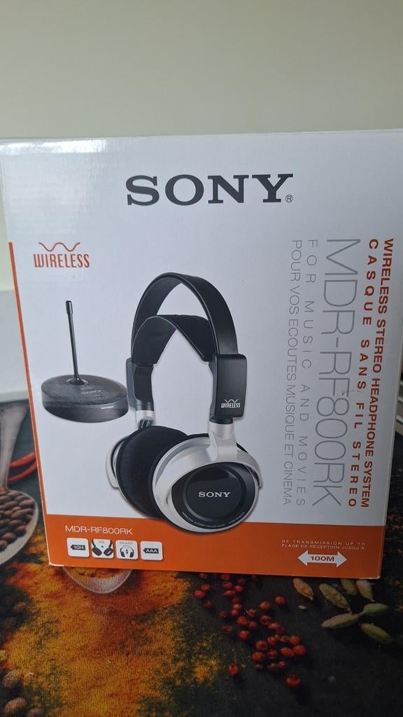 Sony MDR-RF800RK draadloze koptelefoon, Ophalen of Verzenden
