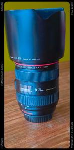 Canon 24-70mm 2.8 L 24-70 USM met lens kap en b+w filter, Audio, Tv en Foto, Fotografie | Lenzen en Objectieven, Ophalen of Verzenden