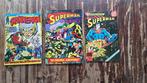 3 x stripboek uit begin 80 jaren spinneman en superman, Meerdere stripboeken, Ophalen of Verzenden, Gelezen