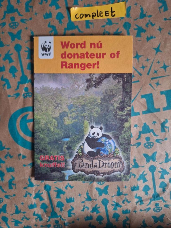 Efteling PandaDroom Folder, Verzamelen, Efteling, Zo goed als nieuw, Ophalen of Verzenden