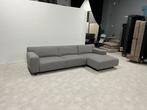GRATIS LEVERING Z.G.A.N grijze lounge bank 315x160 Gereinigd, Ophalen of Verzenden, Zo goed als nieuw, Vierpersoons of meer, Stof