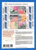 NVPH 3441- 46 a Vel Grenzeloos Nederland - Australië - 2016, Postzegels en Munten, Postzegels | Nederland, Verzenden, Na 1940
