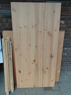 Plank grenenhout, Ophalen, Gebruikt, Eenvoudig, Tafelblad