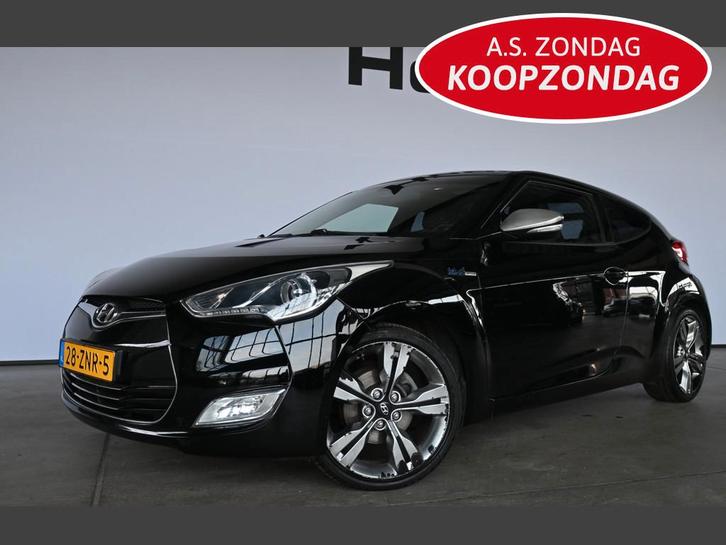 Hyundai Veloster 1.6 GDI i-Vision Cruise control Clima Panor, Auto's, Hyundai, Bedrijf, Te koop, Veloster, ABS, Achteruitrijcamera
