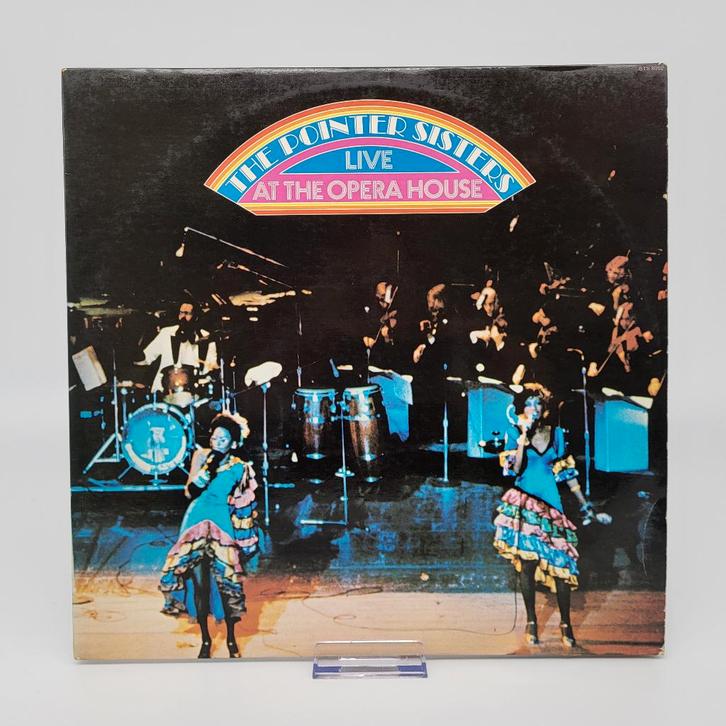The Pointer Sisters Live at the Opera House - LP - BTS 8002, Cd's en Dvd's, Vinyl | R&B en Soul, Gebruikt, Soul of Nu Soul, 1960 tot 1980