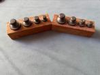Twee kleine gewichten setjes, Antiek en Kunst, Ophalen of Verzenden