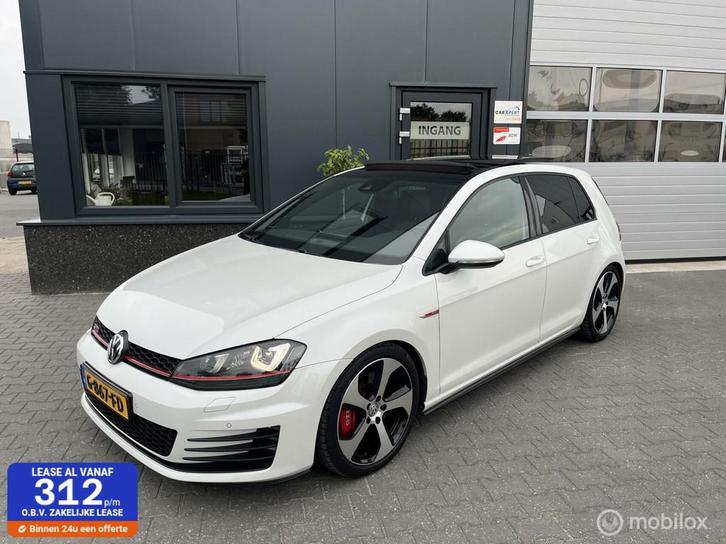 Volkswagen Golf 2.0 TSI GTI Performance / Pano / Leer / DSG, Auto's, Volkswagen, Bedrijf, Te koop, Golf, ABS, Achteruitrijcamera