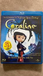 Coraline blu ray NL versie 3D, Cd's en Dvd's, Ophalen of Verzenden, Zo goed als nieuw, Tekenfilms en Animatie