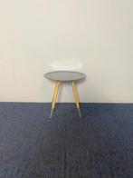 3 x Bijzettafel Zuiver Two Tone, antraciet/eiken, Huis en Inrichting, Bureaus, Ophalen, Gebruikt