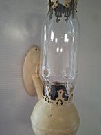 Oude olielamp wandlamp, Ophalen of Verzenden