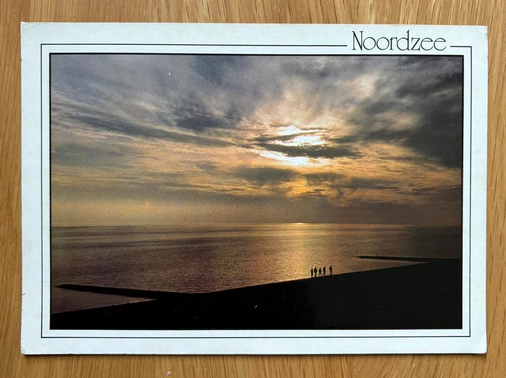 1 KAART ( De NOORDZEE ) - 17x12cm, Verzamelen, Ophalen of Verzenden, 1980 tot heden, Ongelopen