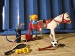 Playmobil Multisport Meisje met paard en sport accessoires, Ophalen, Zo goed als nieuw, Complete set