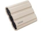 SAMSUNG T7 Shield externe SSD 1TB kleur beige, Computers en Software, Harde schijven, Ophalen, SSD, Zo goed als nieuw, 1TB