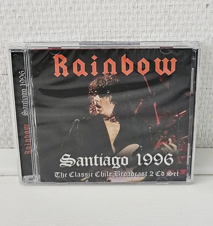 Rainbow-Santiago 1996 (2-CD) Deep Purple (Sealed), Cd's en Dvd's, Cd's | Hardrock en Metal, Nieuw in verpakking, Verzenden