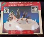 Animated skating pond lemax retired, Diversen, Kerst, Ophalen of Verzenden, Zo goed als nieuw