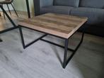 Industriële salontafel 'Mikado' van Profijt Meubels, Ophalen, Rechthoekig, 50 tot 100 cm, Minder dan 50 cm