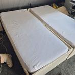 éénpersoonsbedden, crème kleurig, ophalen Den Haag, Ophalen, Gebruikt, 90 cm, Eenpersoons