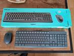 Logitech MK120 toetsenbord, Ophalen of Verzenden, Qwerty, Nieuw, Logitech