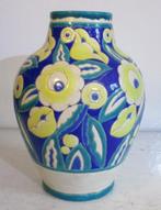 grote art deco Boch keramis Catteau gestyleerde bloem 108, Verzenden